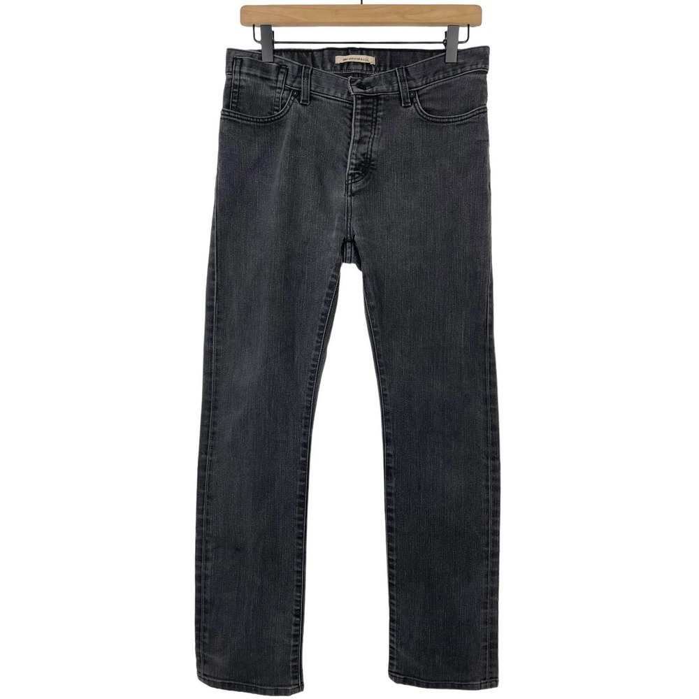 John Varvatos Black Straight Men Jeans